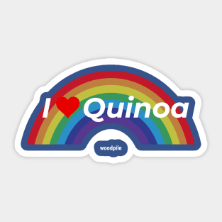 I Love Quinoa Sticker